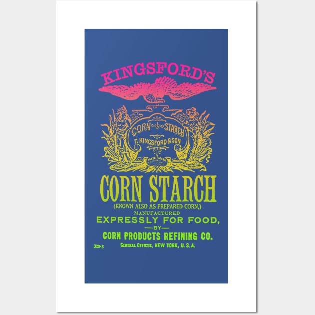 Kingsford's Corn Starch Wall Art by BrownWoodRobot